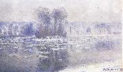 Floes at Bennecourt Claude Monet